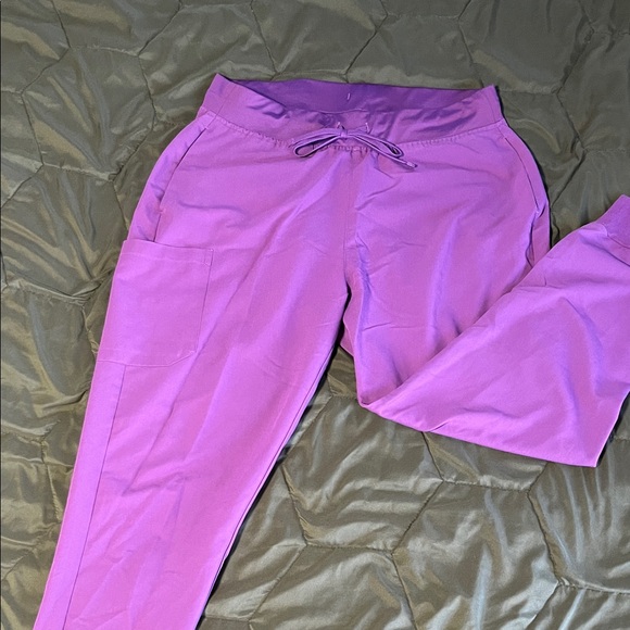 Mandala Women's Scrub set in Purple - Picture 3 of 5